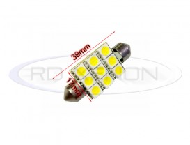 LED Festoon (Sofit) 39mm 9 SMD