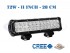Proiector Offroad LED CREE Drept 28cm 72W - Combo Beam