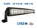 Proiector Offroad LED CREE 106cm 240W - Combo Beam